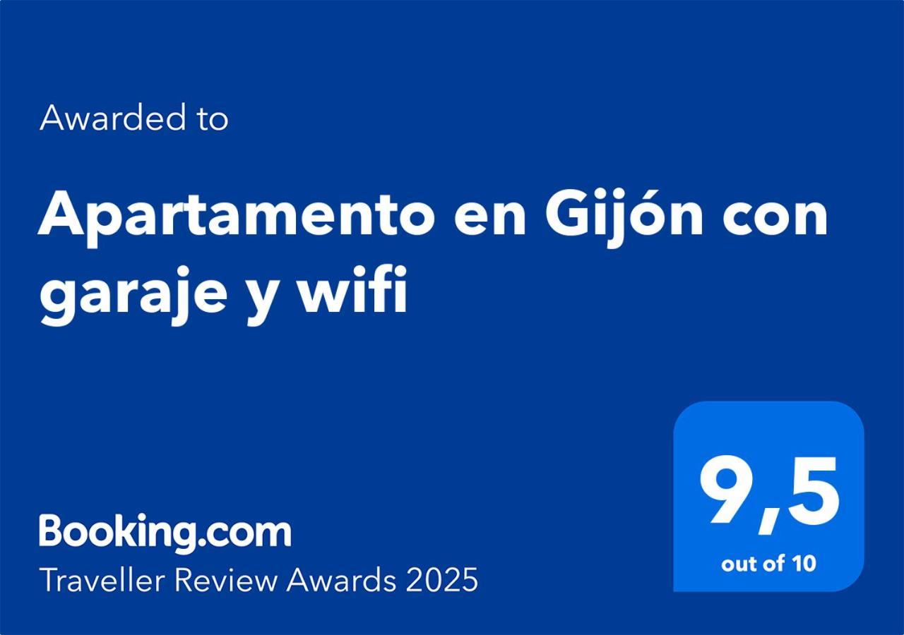 Apartamento En Gijon Con Garaje Y Wifi Екстериор снимка